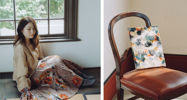 講師：村上 采 氏 着物ファブリックで小物作り